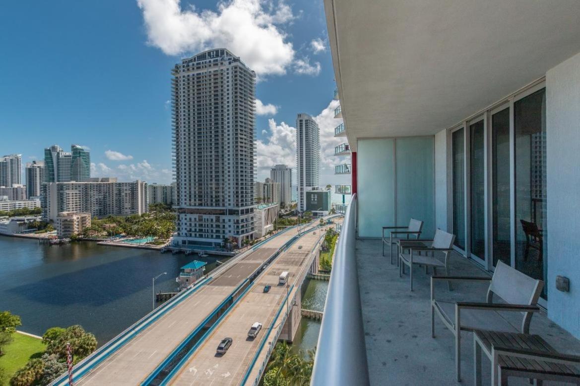 Modern One Bedroom Rental At Beach Walk Resort Miami 18Th Floor Халландейл-Бич Экстерьер фото