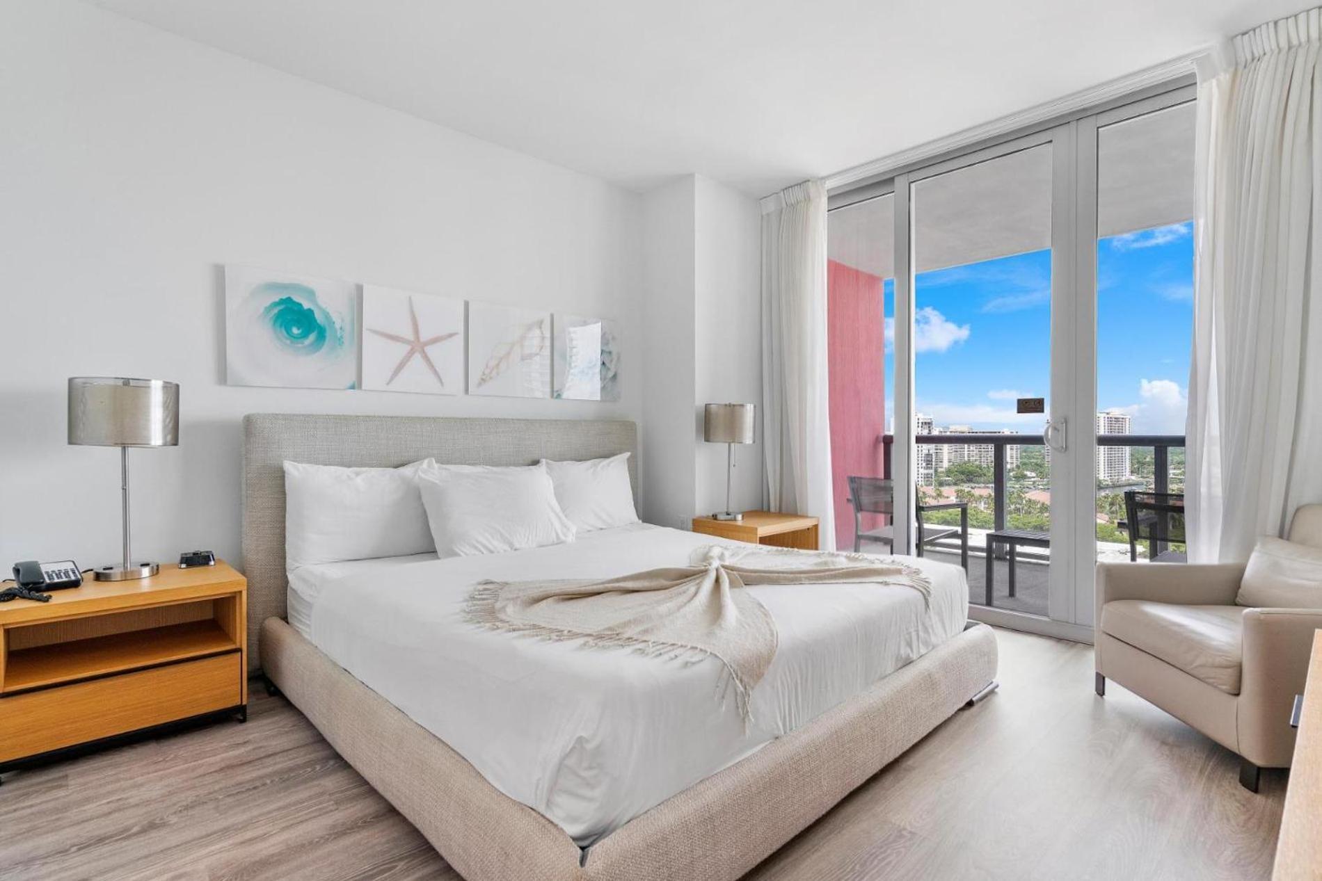 Modern One Bedroom Rental At Beach Walk Resort Miami 18Th Floor Халландейл-Бич Экстерьер фото